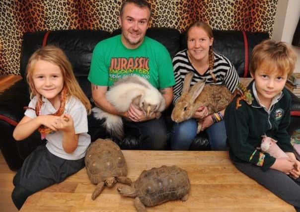 Jamie and family. Photo: supplied.