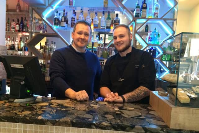 Advocate Arms Hotel: Dominic Jeffreys (General Manager) and Josh Kelly (Head Chef).