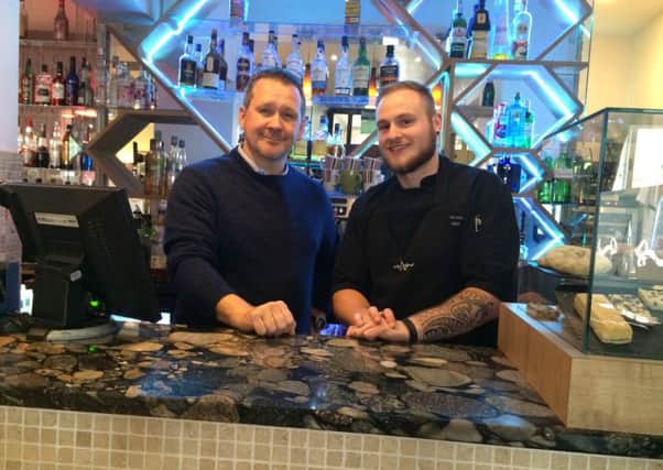 Advocate Arms Hotel: Dominic Jeffreys (General Manager) and Josh Kelly (Head Chef).