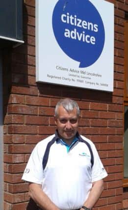 Chief Executive Stuart Hellon for Citizens Advice Mid Lincolnshire