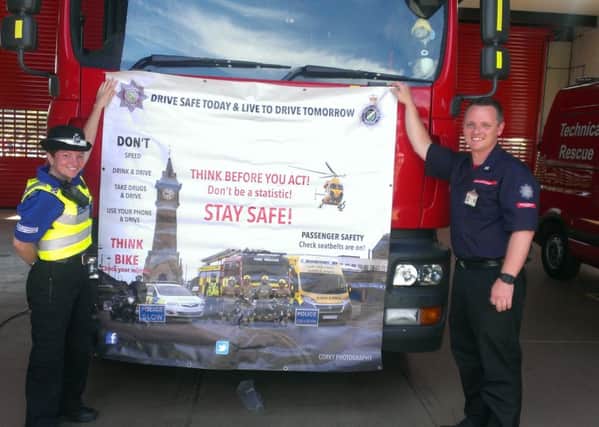 Launch of the Road Safety event talking place in Skegness on Saturday, July 30, ANL-160807-152926001