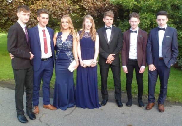 The 'Class of 2016' at Cordeaux Academy enjoy their prom.