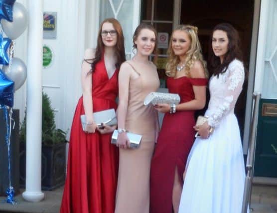 The 'Class of 2016' at Cordeaux Academy enjoy their prom.