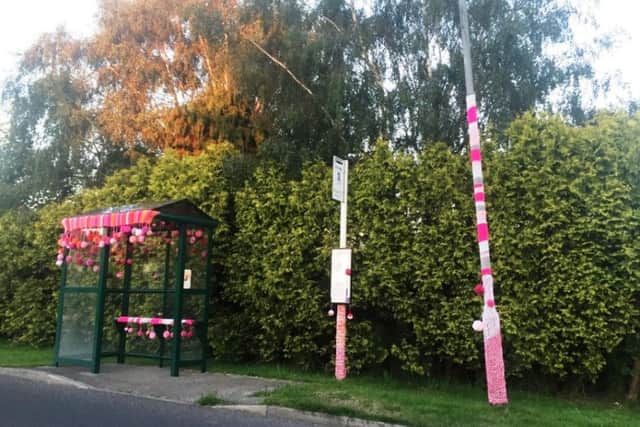 The streets of Woodhall Spa has been brightened up with this colourful display. Photo: Emma Tatlow.