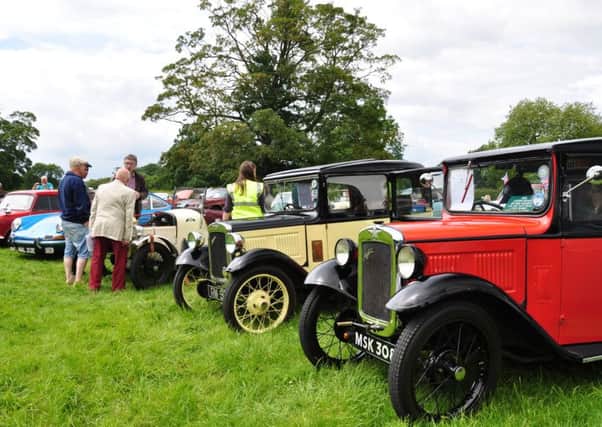 A scene from the classic car show at Scremby. EMN-160713-155627001
