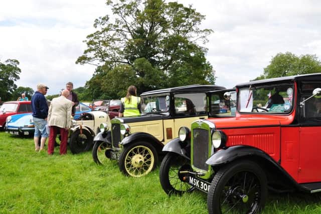 A scene from the classic car show at Scremby. EMN-160713-155627001