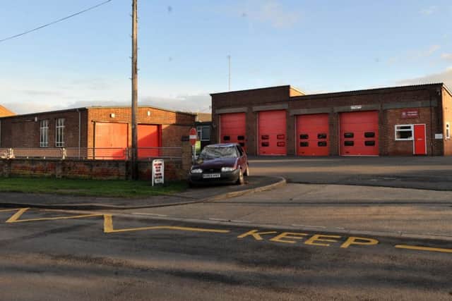 Louth Fire Station.