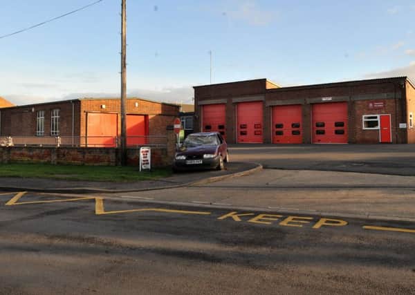 Louth Fire Station.