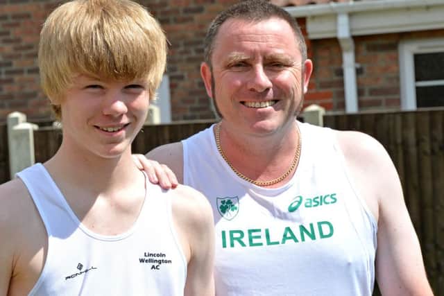 Kieran and Jim Gillespie.