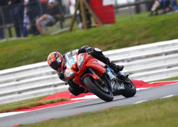 Tommy Philp on track at Snetterton. Photo: Dave Yeomans