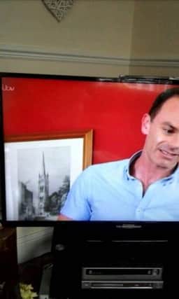 The church picture was spotted on Coronation Street on Monday evening. (Credit: Nez Robinson)