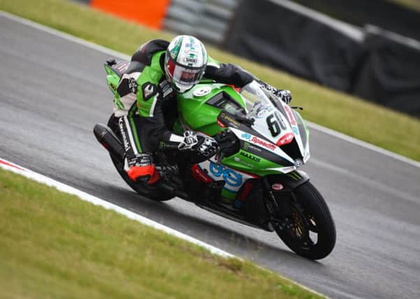 Peter Hickman on track at Snetterton. Photo: Dave Yeomans