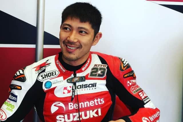 Ryuich Kiyonari returns to action after breaking his collarbone earlier this season EMN-160718-111556002