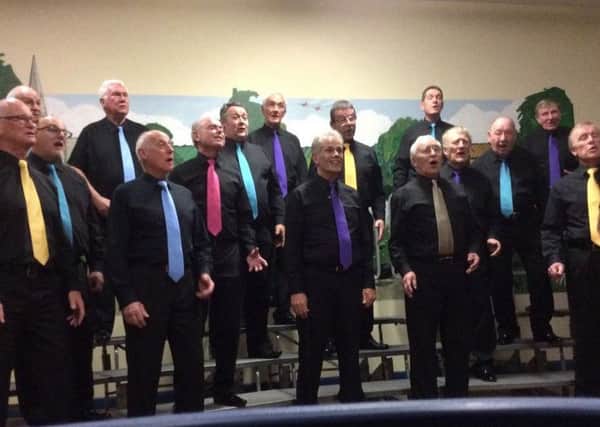Lincoln Barbershop Harmony Club will perform next Friday evening.