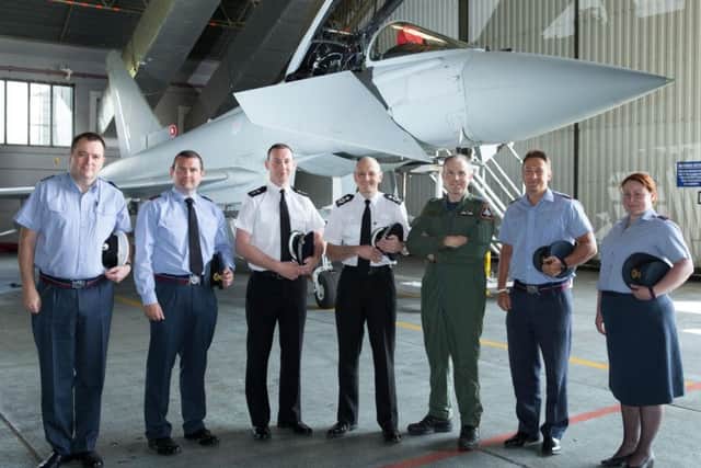 RAF Coningsby Welcomes Lincolnshire Police Deputy Chief Constable and Area Commander EMN-160721-135402001