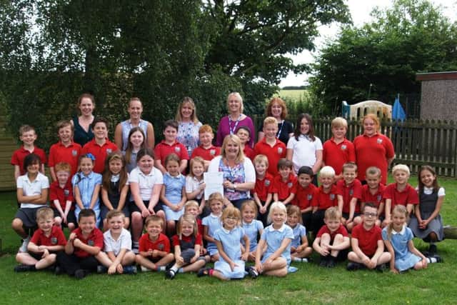 Staff and children at Utterby Primary Academy are delighted with their latets Ofsted rating of good.