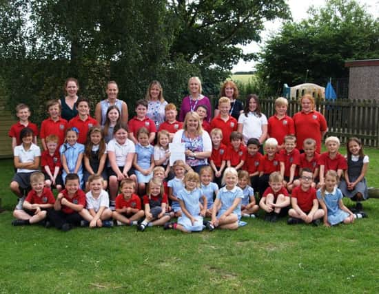 Staff and children at Utterby Primary Academy are delighted with their latets Ofsted rating of good.