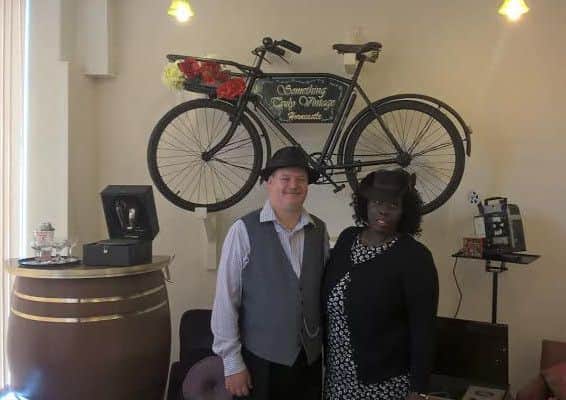 Andrew and Jacqui Muller ast their new business in Horncastle EMN-160729-113346001