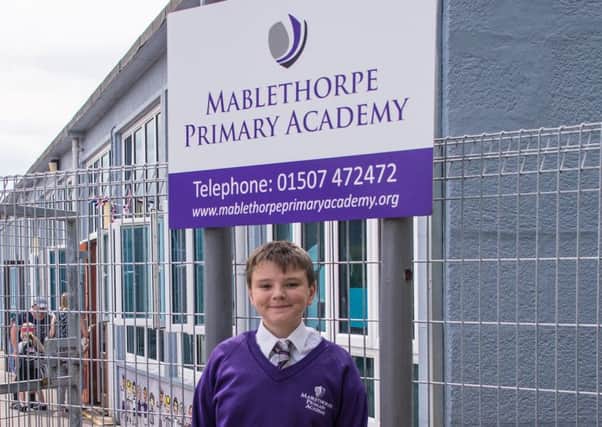 Mackenzie Wigley, 11, was the 6th generation of his family to attend the local school in Mablethorpe.
