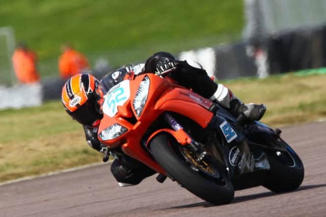 Tommy Philp on track at Thruxton. Photo: Dave Yeomans