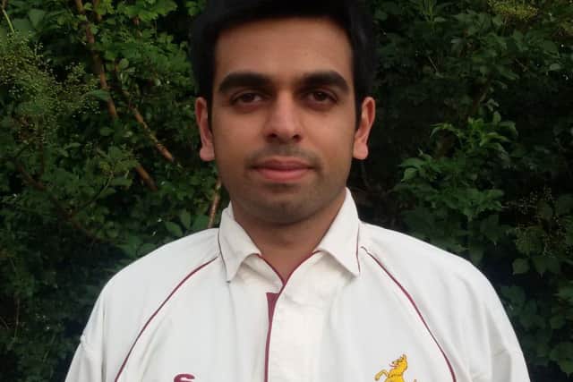 Zeeshan Ahmed smashed a 35-ball 50 for Louth Taverners at Tetford EMN-160726-093425002