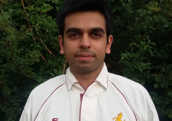 Zeeshan Ahmed smashed a 35-ball 50 for Louth Taverners at Tetford EMN-160726-093425002
