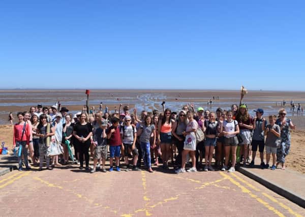 Celebration day at Cleethorpes for students at CYA EMN-160727-065913001