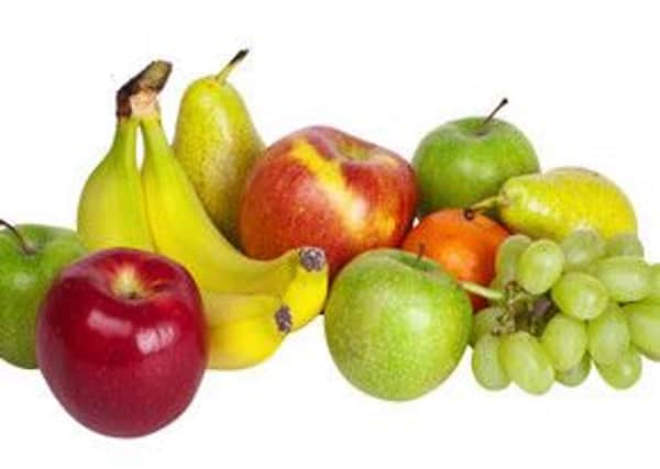 Free fruit is being offered to children in Tescos as an alternative to sweets. ANL-160729-075731001