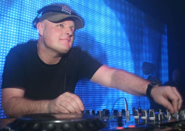 DJ Dave Pearce in action