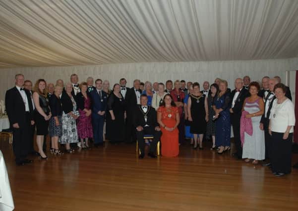 Members of the Town Council and Civic representatives from across the County joined the Mayor, Coun John Matthews and Mayoress, Jayne Matthews to support their Charity Civic Dinner EMN-160408-153738001