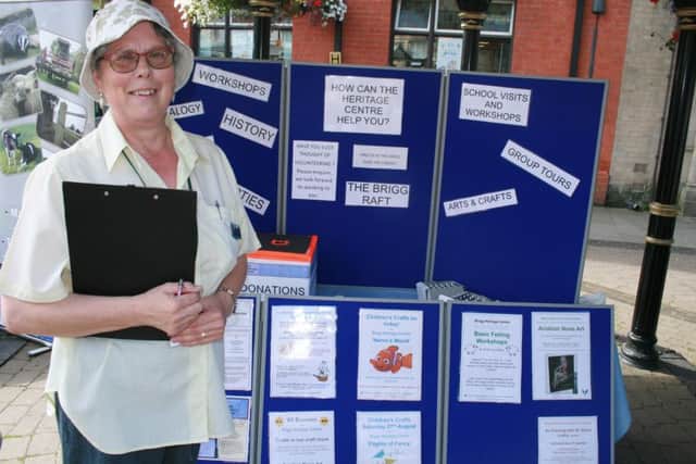 Volunteers play crucial roles in the running of Brigg Heritage Centre and here Jacqui Brock advertises what is on offer in August. EMN-160208-170854001