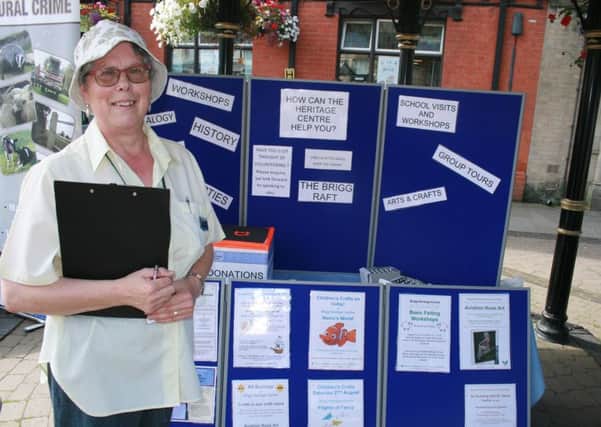 Volunteers play crucial roles in the running of Brigg Heritage Centre and here Jacqui Brock advertises what is on offer in August. EMN-160208-170854001