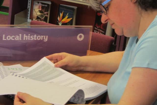 Rase Heritage Society chairman Caroline Foster as researched Rasen's lost Somme soldiers EMN-160508-212918001