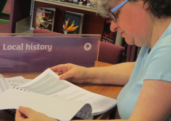 Rase Heritage Society chairman Caroline Foster as researched Rasen's lost Somme soldiers EMN-160508-212918001