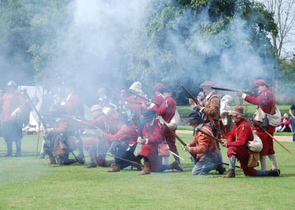 Civil War comes to Tattershall Castle EMN-160408-154017001