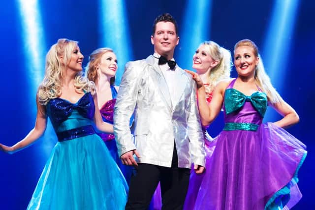 Julian with fellow Summer Dreaming cast members in performance