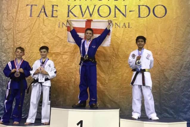 World Championship podium.