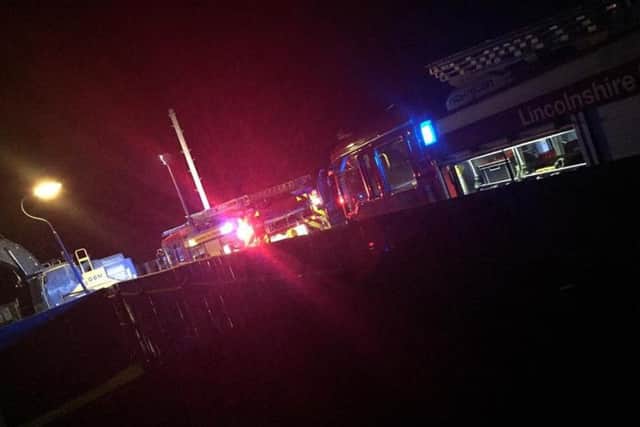Fire crews have been called to Park Avenue in Louth again this evening (Wednesday) following another fire.