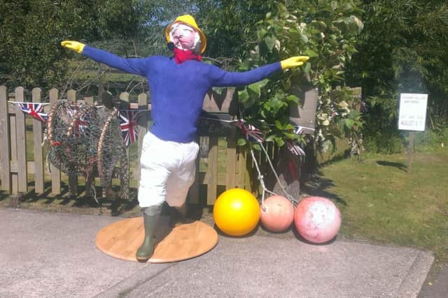 Anderby and Anderby Creek Scarecrow and Open Gardens Weekend. ANL-160708-165839001