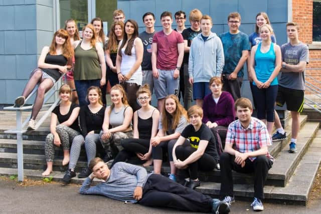 The Bugsy Malone cast.