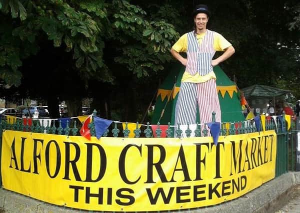 Alford is getting set for its big Craft Festival Weekend.