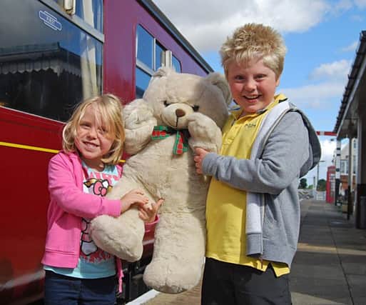 Enjoy free travel for the kids at the Lincolnshire Wolds Railway if their favourite teddy bear comes along as well.