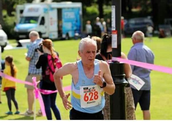 Kev Harrison was the second vet 60 runner home at Great Grimsby 10k EMN-161208-095517002