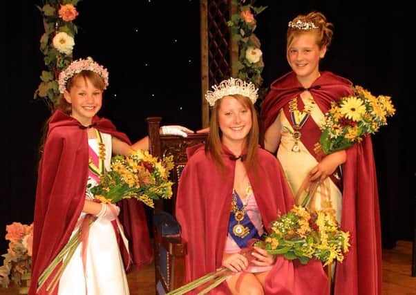 Picture from the Skegness Carnival queen, princess and rosebud competitions July 2003.