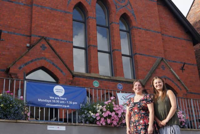 Centre manager Stephanie Dale and volunteer director Rose Davies EMN-160819-082736001