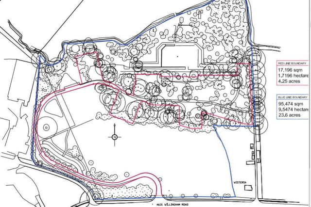 Log cabin plan on the edge of Willingham Woods EMN-160822-140632001