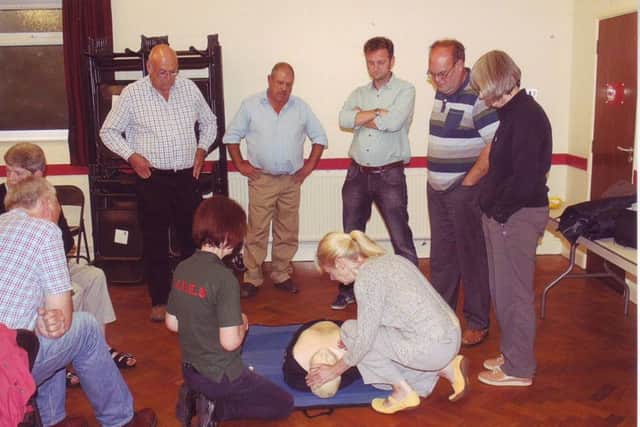 Life-saving lessons at Grasby