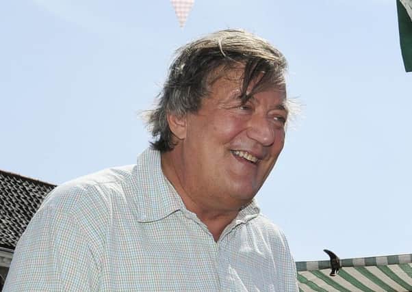 Actor, writer and  presenter Stephen Fry was born on August 24, 1957.