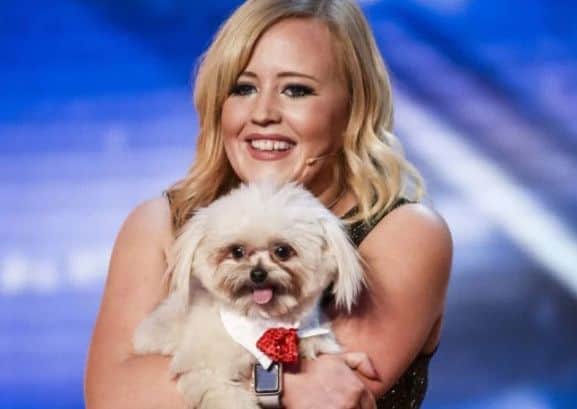 Lucy Heath and Trip Hazard on Britain's Got Talent. Photo: ITV