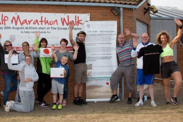 A Half Marathon Walk is set to take place on Saturday (August 20) in Mablethorpe to raise funds for the Me&Dee charity.
